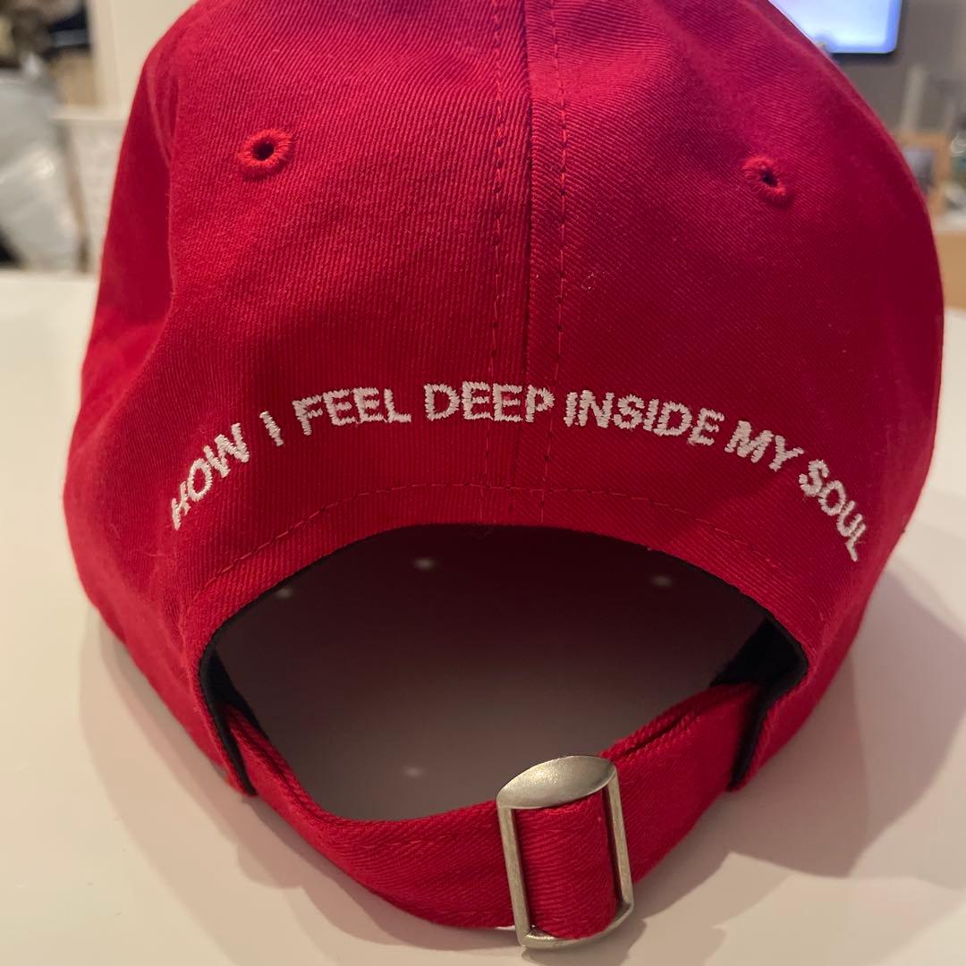 GADID ANONIEM JUDE RED キャップ