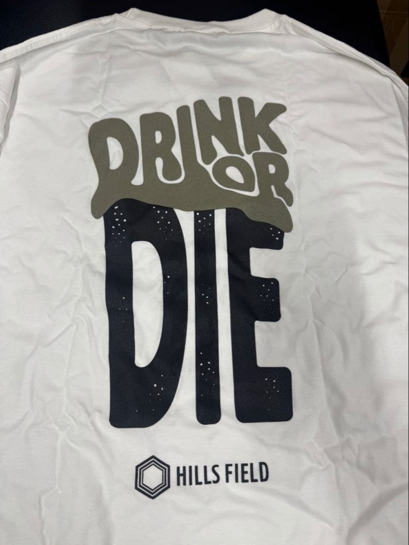 HILLSFIELD 限定 DRINK OR DIE GLASS＋TシャツXL