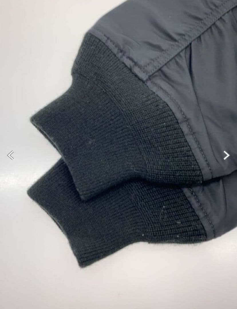 【キヨナガ＆コー】【Mサイズ】【アルファ】【MA-1】【ブラック【コラボ】春秋用