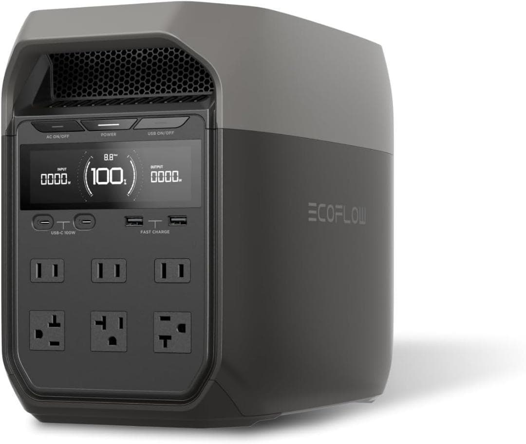 新品 EcoFlow DELTA 3 ポータブル電源 1024Wh