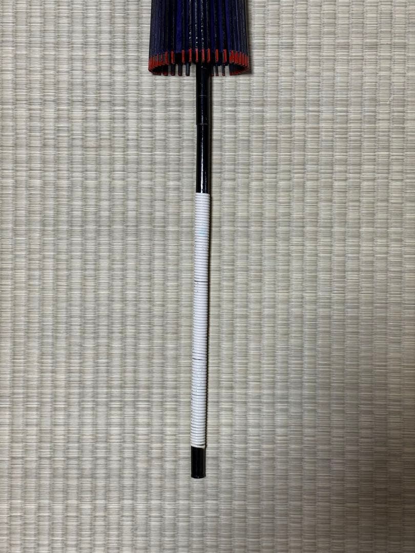 蛇の目傘　番傘　絹　シルク　紺　和傘　傘　二段継　舞踊　大衆演劇　着物　撮影