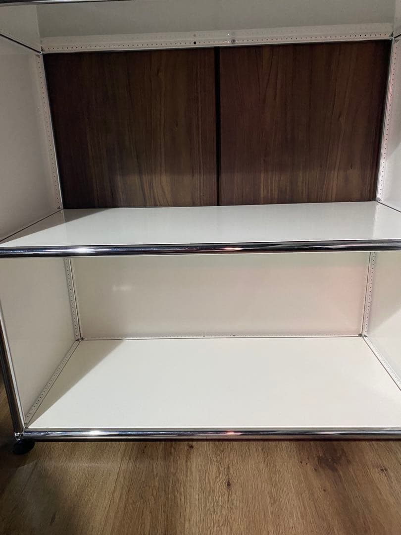 USMハラー USM haller キャビネット ピュアホワイト 2段