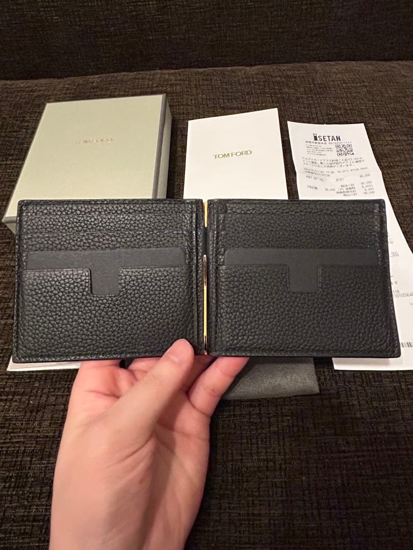 TOM FORD マネークリップ財布
