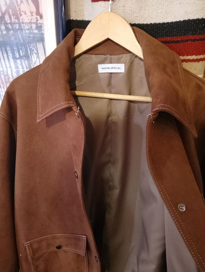 y*i様 MAISON SPECIAL ブラウン　Vegan Suede Blo