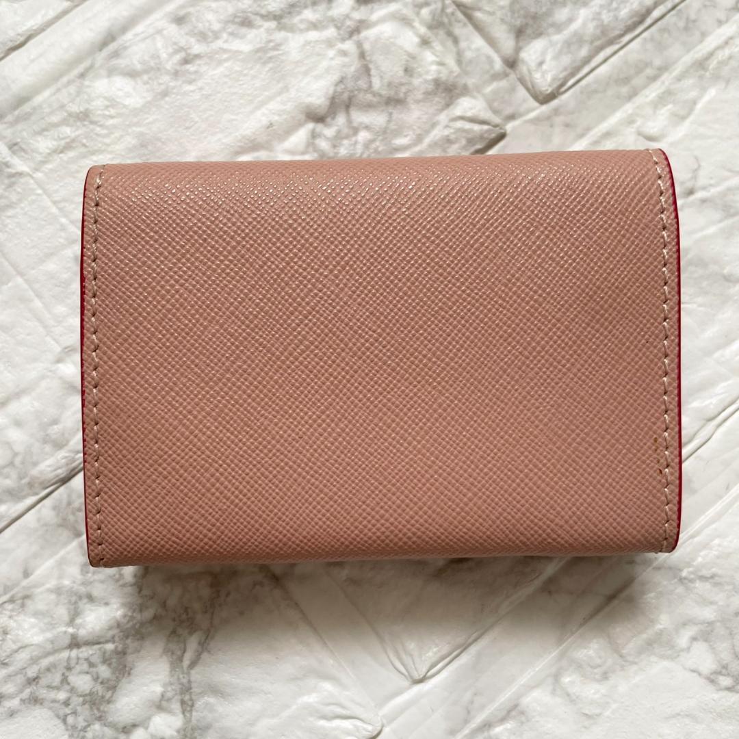 未使用級✨MARNI 三つ折り財布 ミニウォレット TRIFOLD WALLET