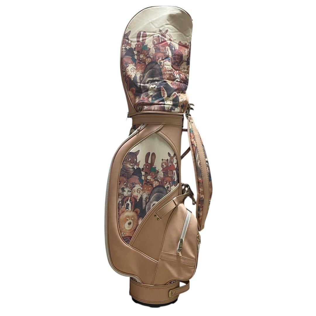 【激レア✨】 クニオコレクション ゴルフ キャディバッグ レザー ヴィンテージ