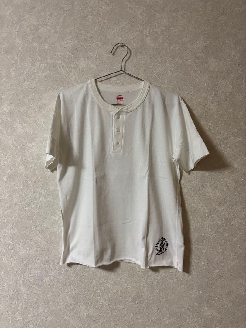 HYSTERIC GRAMOUR Tシャツ　ヘンリーネック