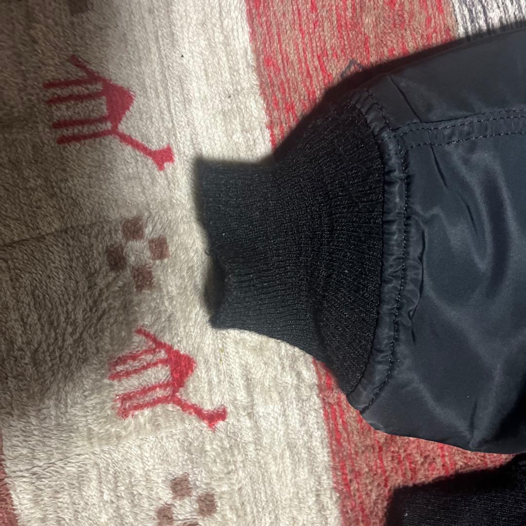 希少❗️90s alpha MA-1フライトジャケットusa製　ブラック