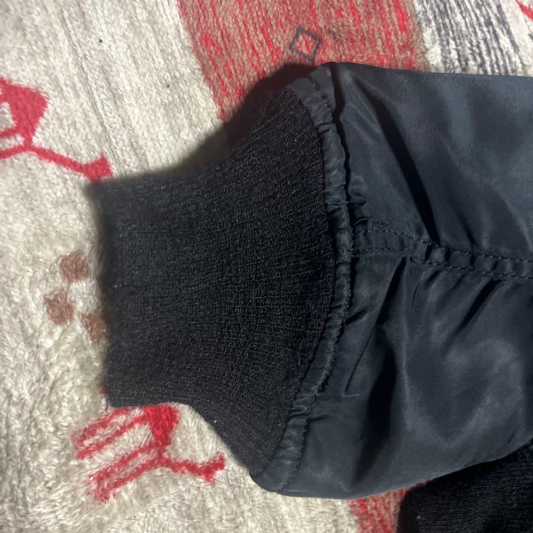 希少❗️90s alpha MA-1フライトジャケットusa製　ブラック