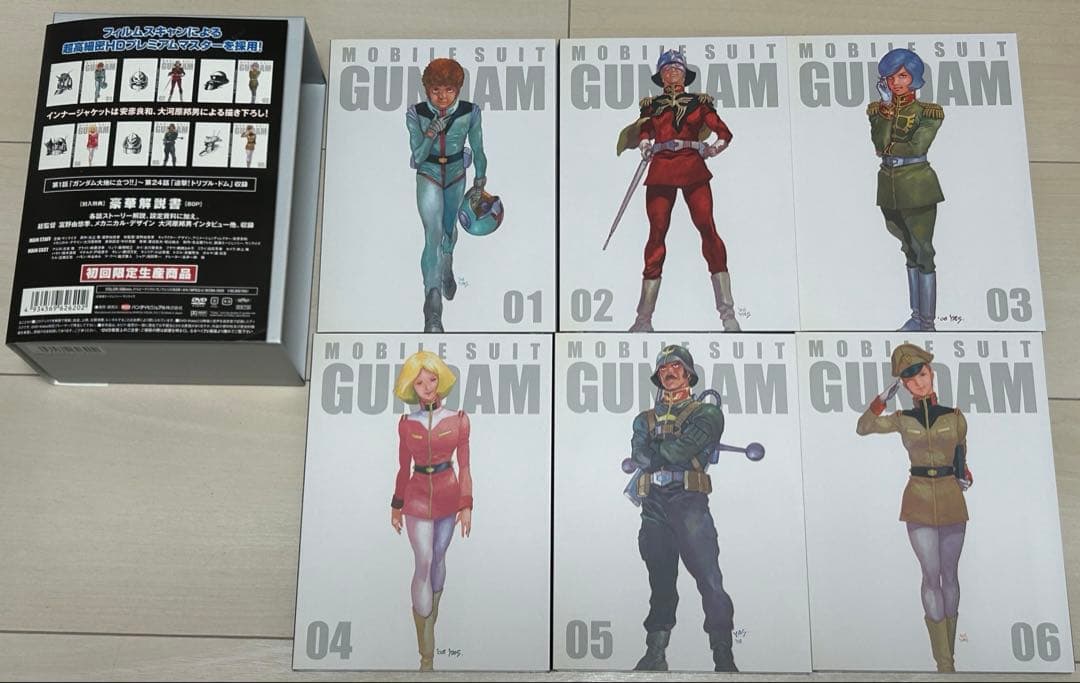機動戦士ガンダム DVD BOX1•2 初回限定生産商品 ガンダムプラモデル