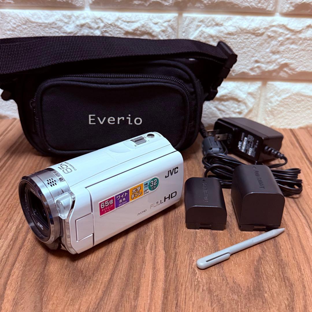 【美品】 JVC Everio GZ-E565 エブリオビデオカメラ