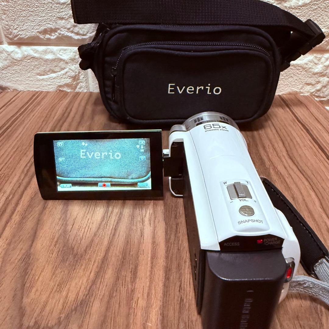 【美品】 JVC Everio GZ-E565 エブリオビデオカメラ