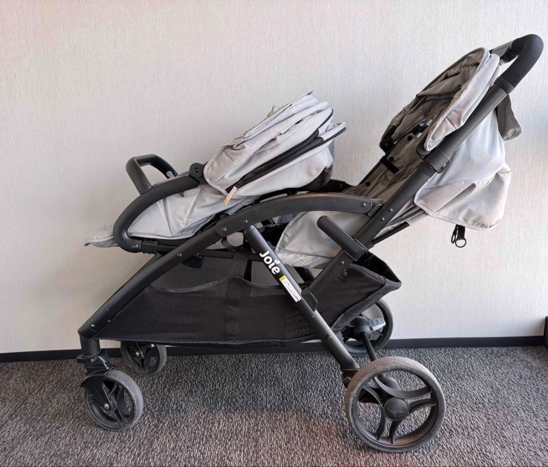 【Jasmine様】Joie エヴァライトデュオ 二人乗りベビーカー 純正カバー