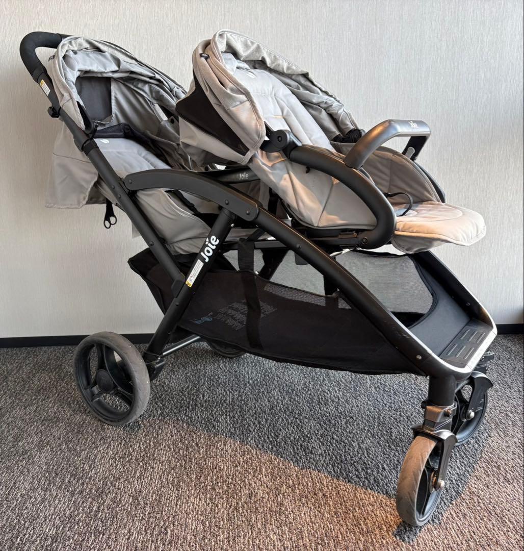 【Jasmine様】Joie エヴァライトデュオ 二人乗りベビーカー 純正カバー