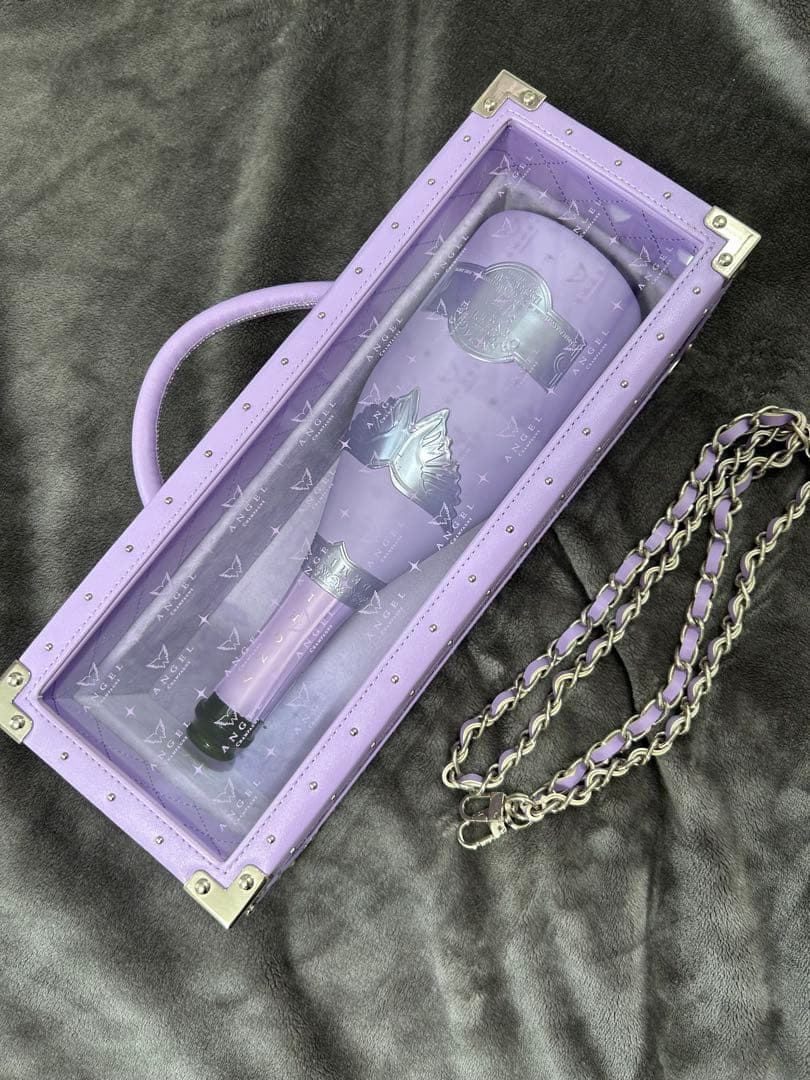 【限定値下げ中】エンジェル 紫 ハロウィン 空箱 ボトル付き