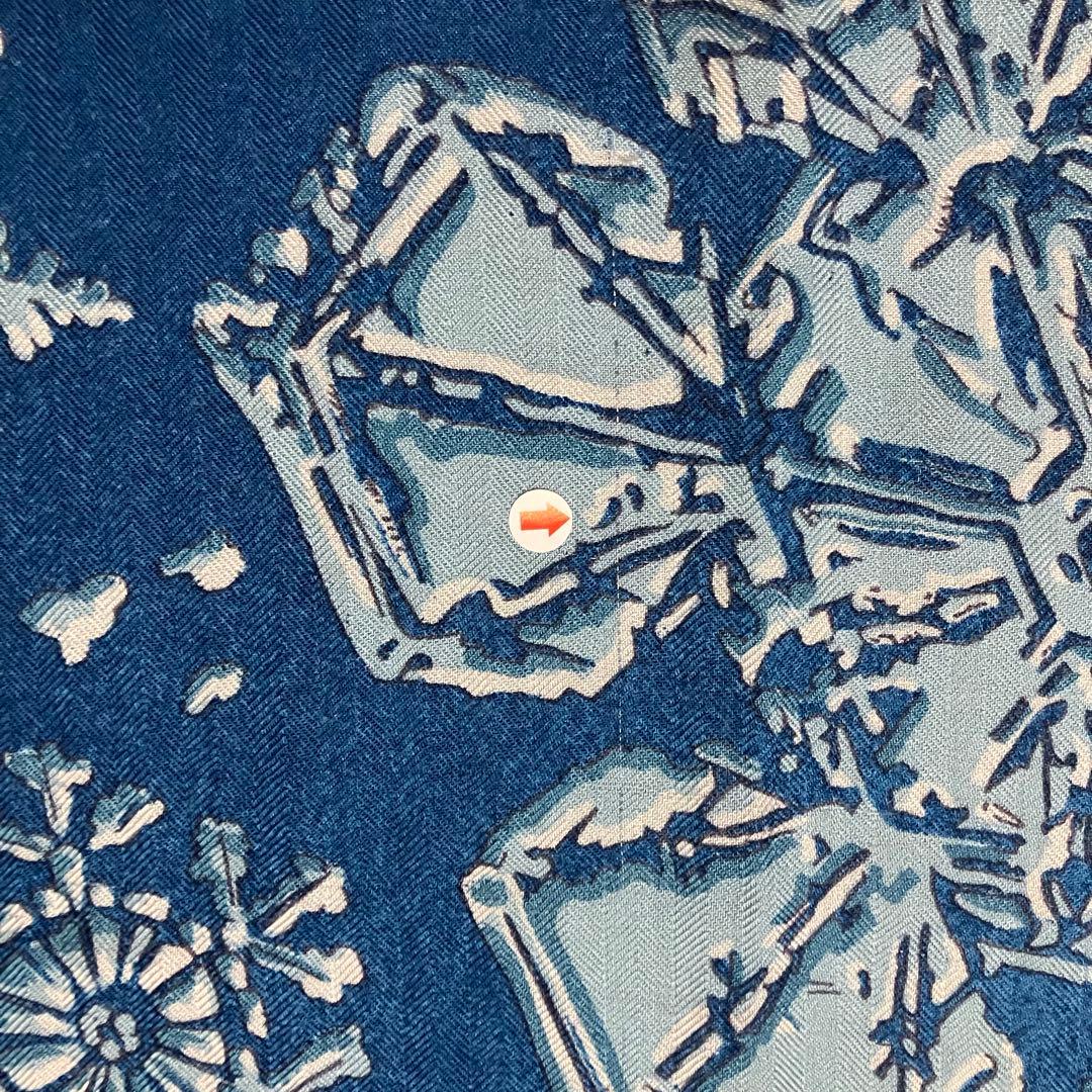 希少❣️HERMES 【Neige d'Antan】去年の雪　カレジェアン140