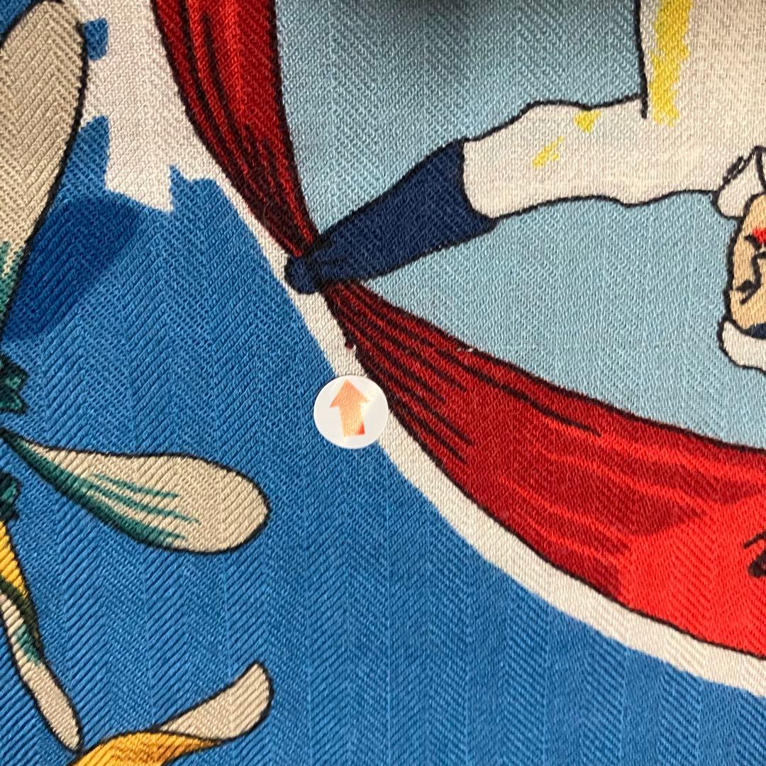 希少❣️HERMES 【Neige d'Antan】去年の雪　カレジェアン140