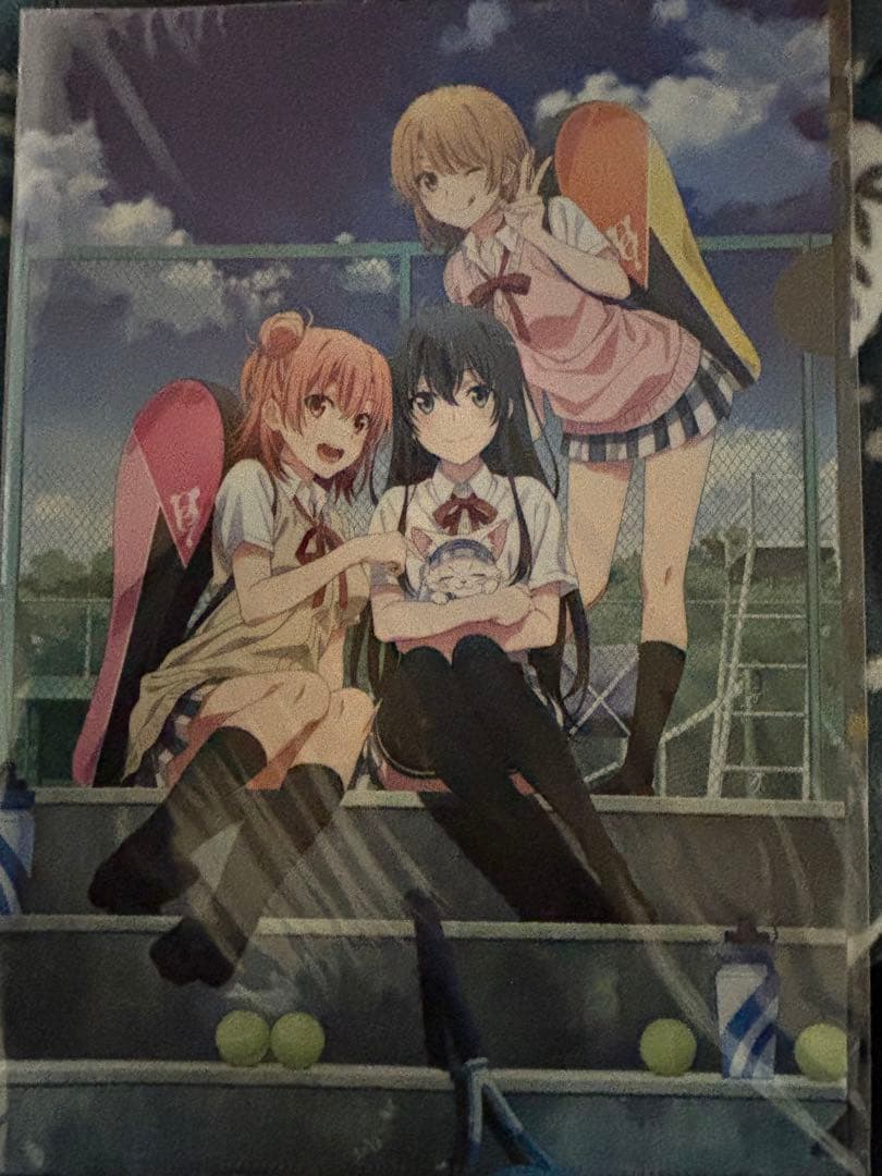 【最終値下げ】俺ガイル　白猫テニス　クリアファイル