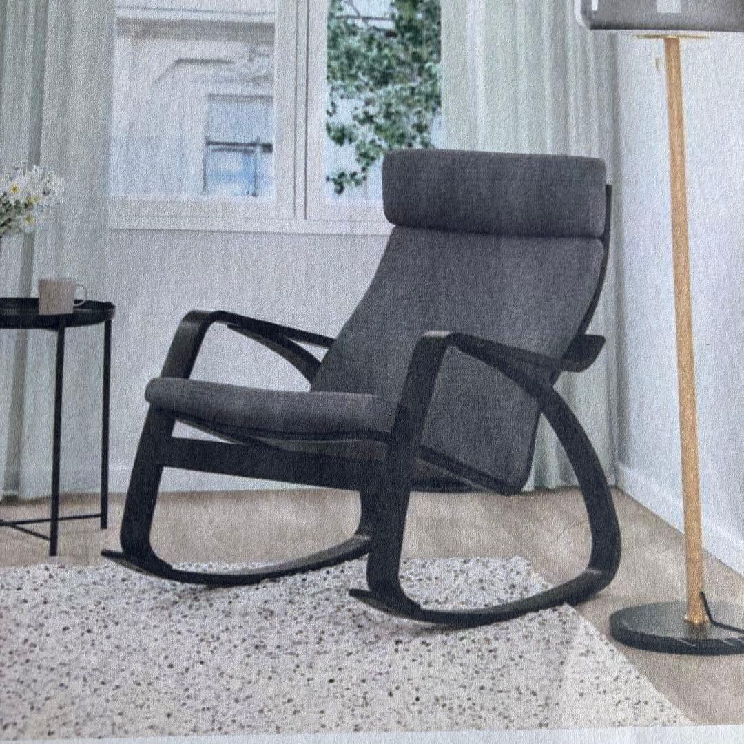 [新品・未開封]IKEAポエング(ロッキングチェアー)