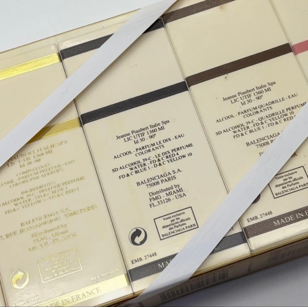 BALENCIAGA バレンシアガLe Dix 他香水5点　各30ml 未開封