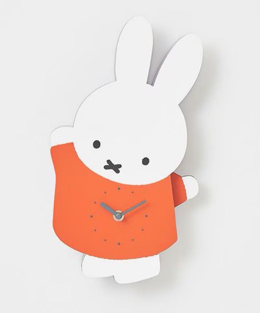 手振り壁掛け時計 スタジオクリップ ミッフィー 新作