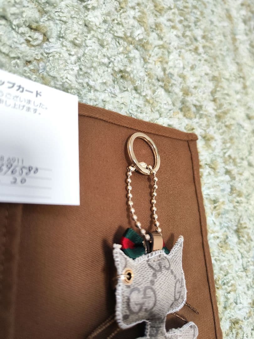 【未使用・希少】GUCCI グッチョリクリスティーナ ネコキーホルダー付属品あ