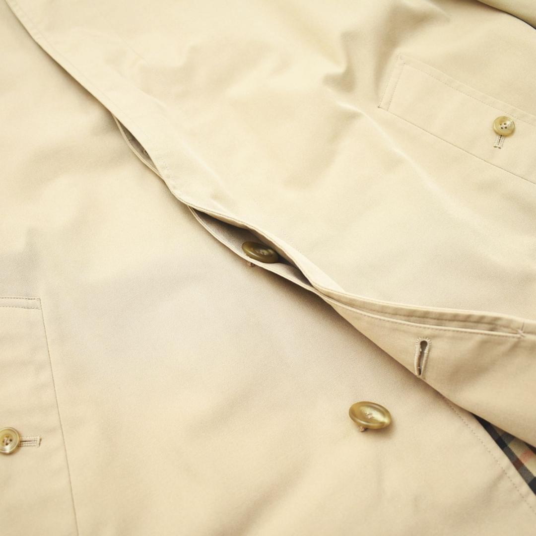 英国製 ダックス DAKS ウールライナー付き ステンカラーコート ベージュ