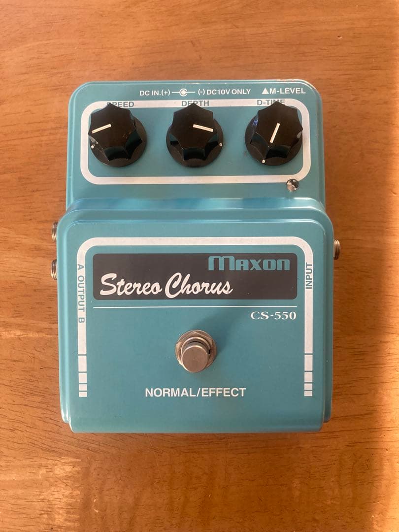 【売切値下げ】maxon cs-550 ステレオコーラス 日本製　初期型