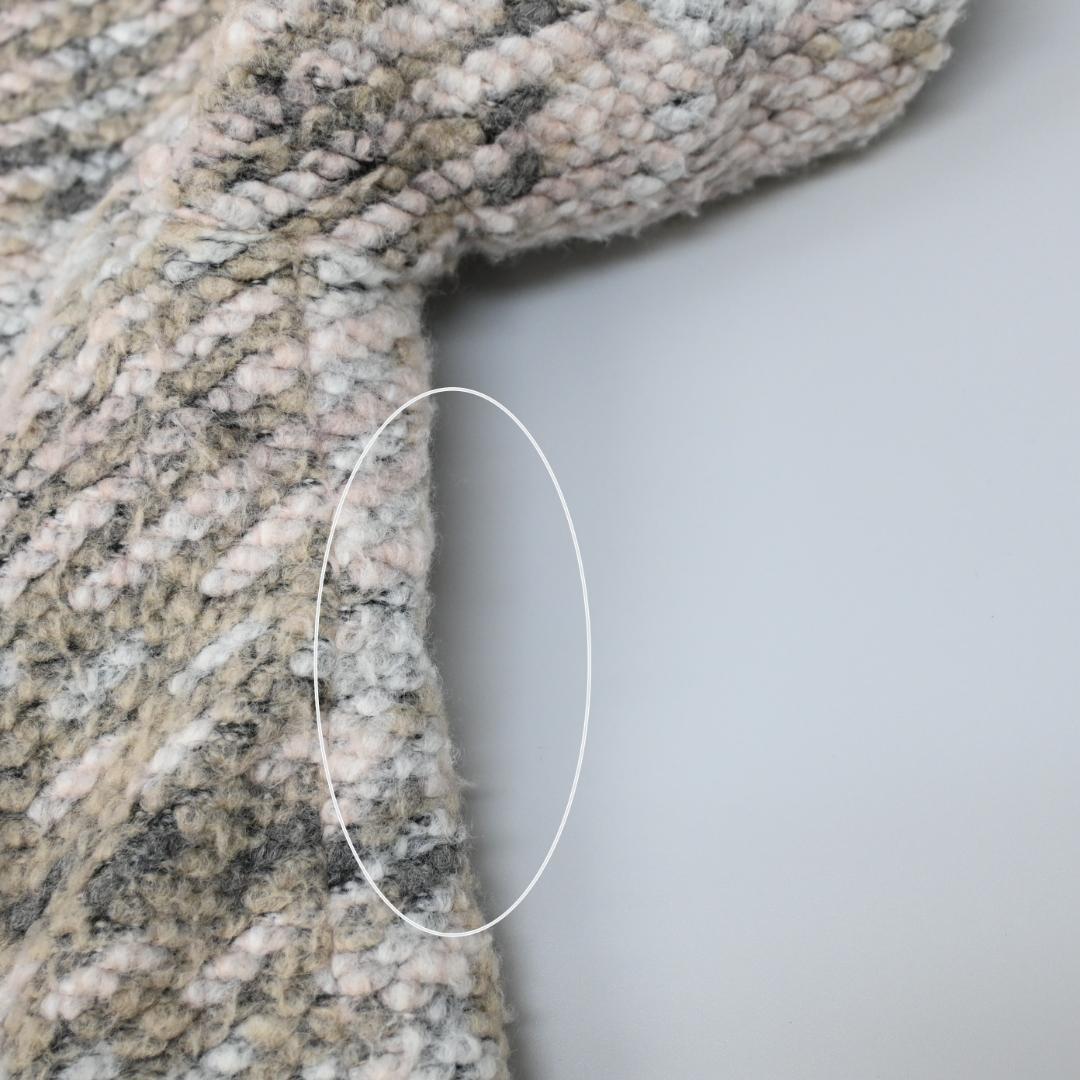 48510★年HERNO ヘルノ ダウンジャケット ツイード切替 ”