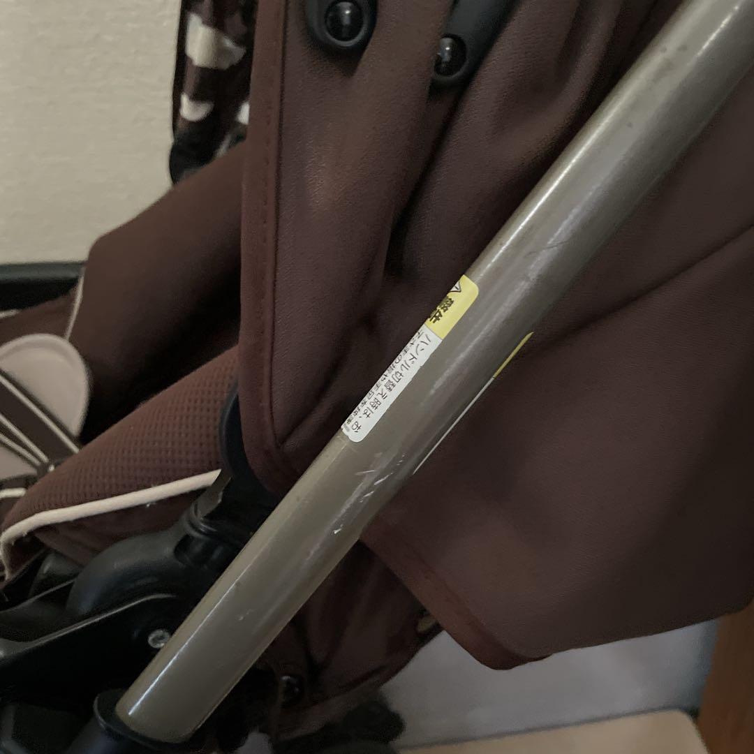 希少人気色　ラクーナ　ベビーカーAprica アップリカ　ブラウン