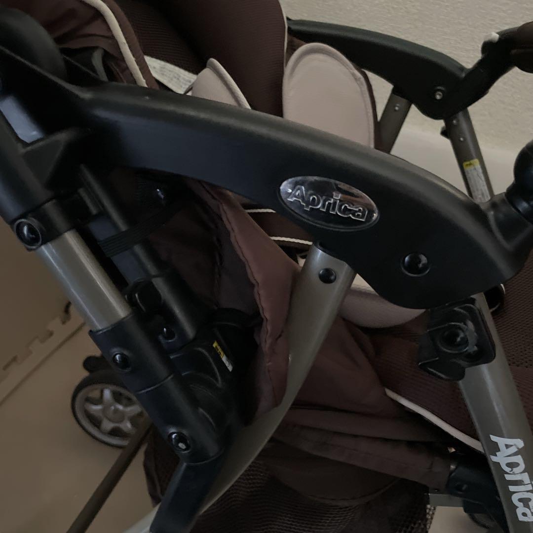 希少人気色　ラクーナ　ベビーカーAprica アップリカ　ブラウン