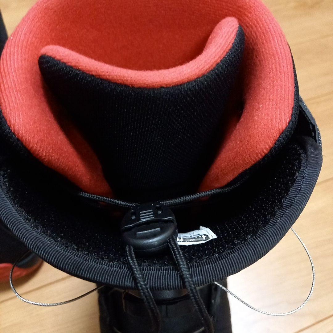 スノーボードブーツ BOAシステム 26.0cm ブラック/レッド