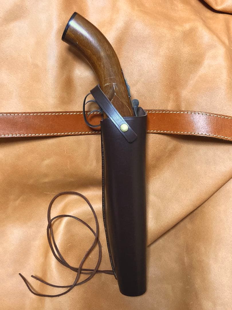 ハドソンMADMAX用右利きレザーホルスター No.789