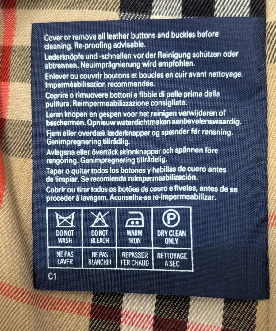 ✨Burberrys ステンカラーコート ベージュ　ノバチェック