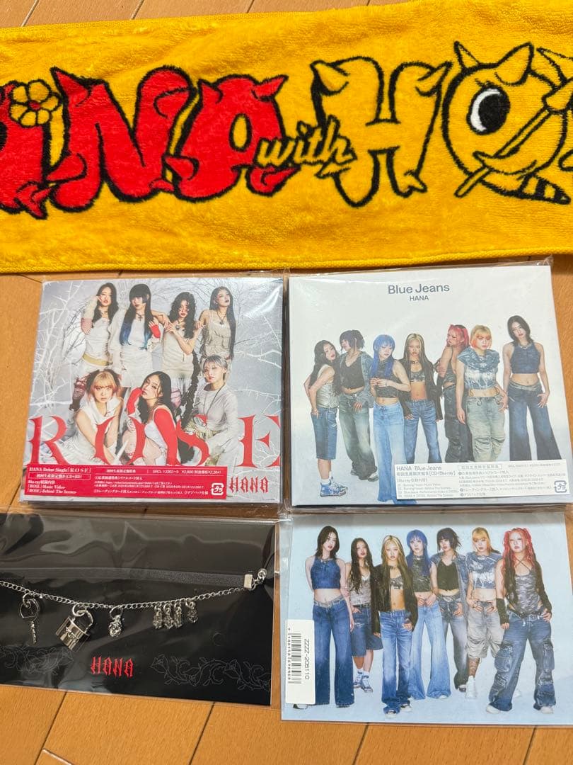 HANA CD タオル ブレスレット