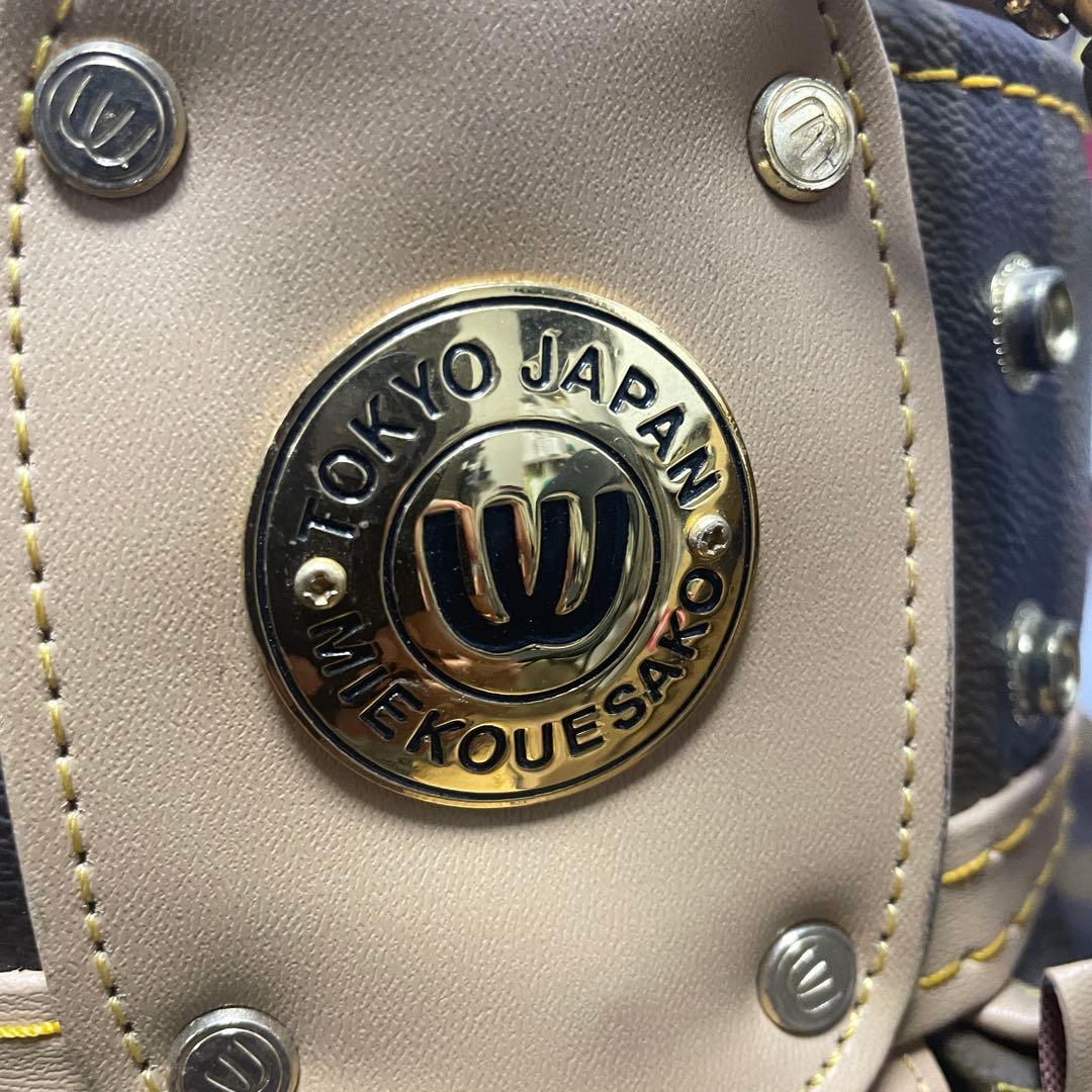 綺麗 MU スポーツ （ミエコウサコ） シグネチャー キャディバッグ レザー