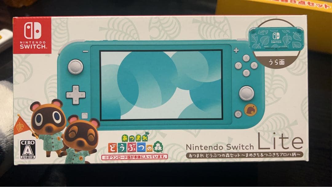 Nintendo Switch Lite どうぶつの森 ターコイズ　ジャンク品