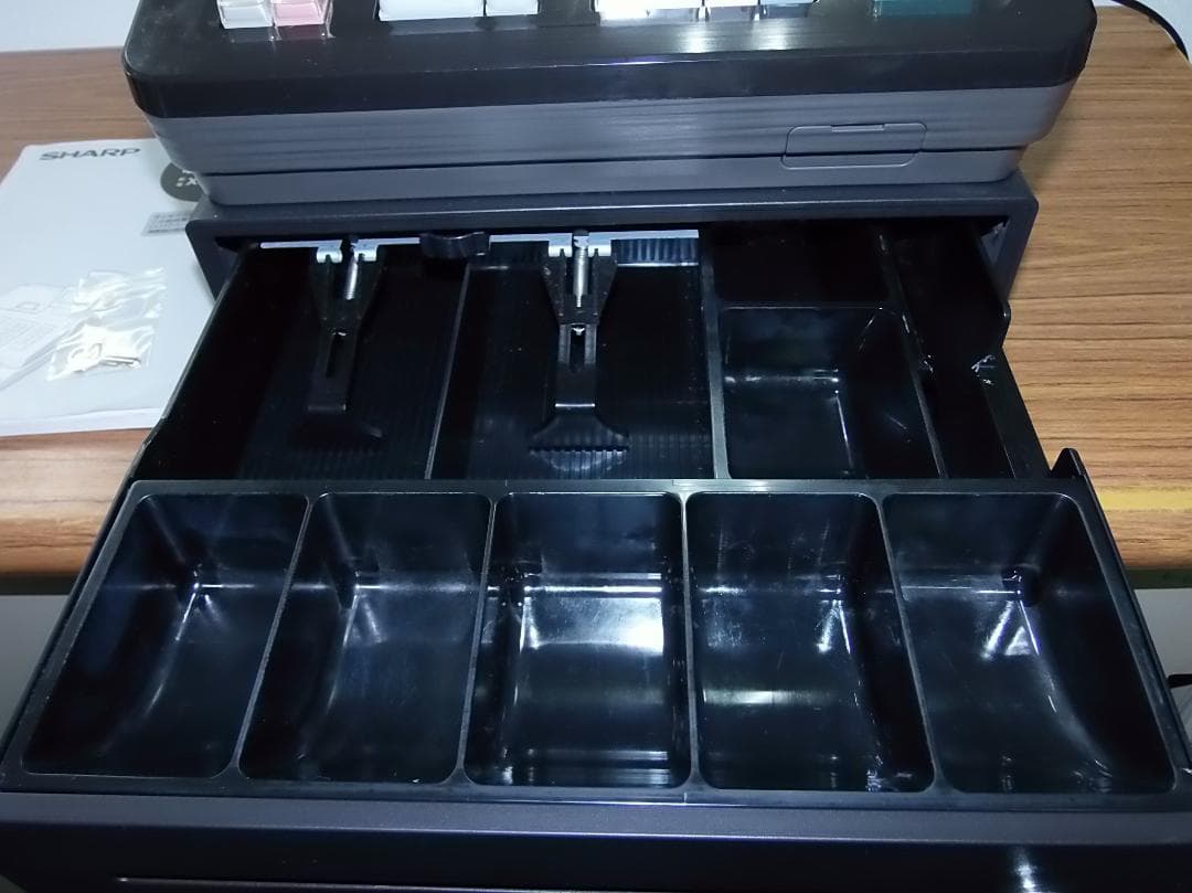 店名設定無料 SHARP XE-A207B-B 電子 レジスター 250427