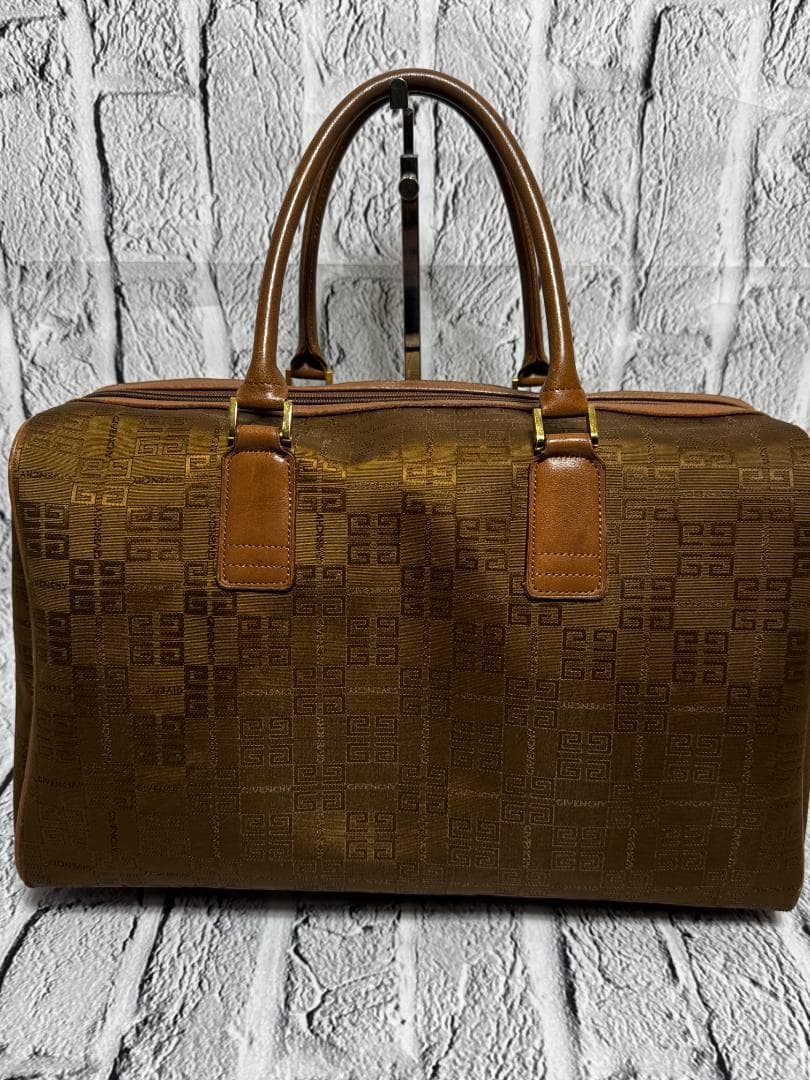 レア　GIVENCHY　ボストンバッグ　総柄　ｗ1725-0806-①-①