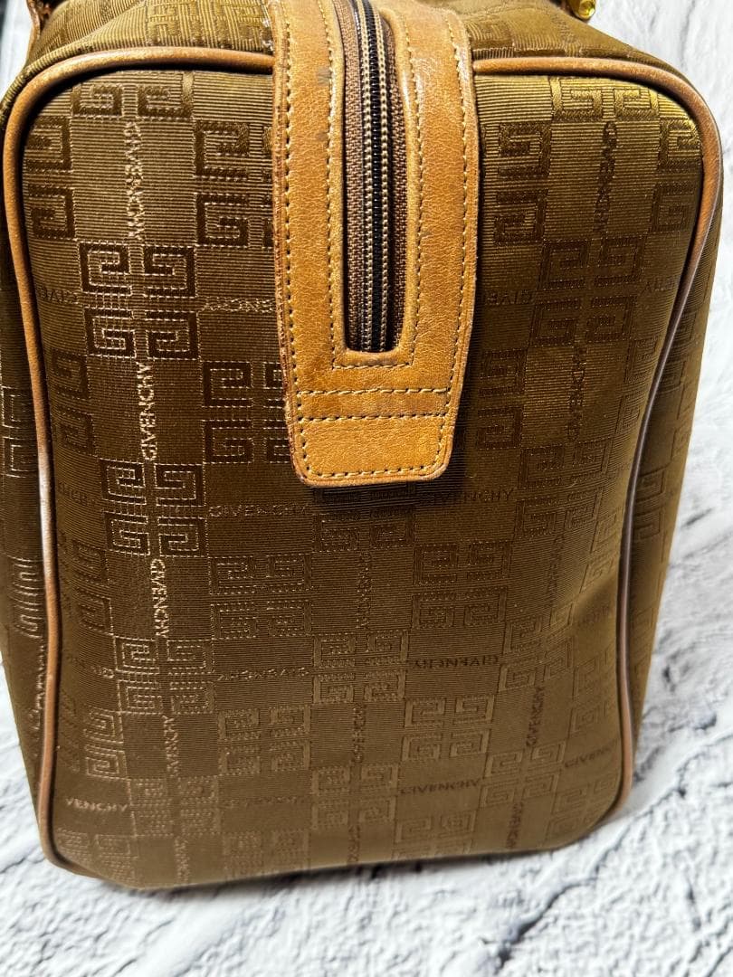 レア　GIVENCHY　ボストンバッグ　総柄　ｗ1725-0806-①-①