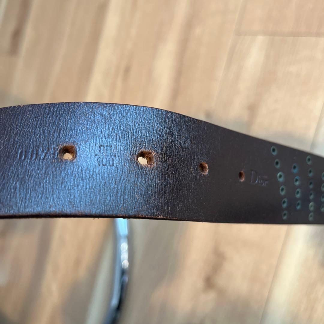 Dior Homme レザーベルト 85