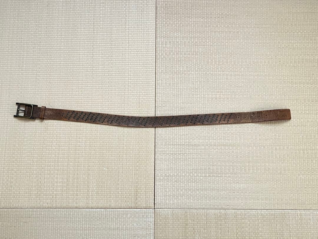 Dior Homme レザーベルト 85