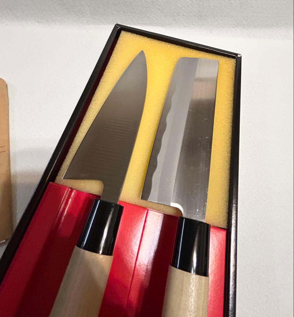 御料理包丁 哲弘 和包丁 2P 鋼 はがね 登録 哲弘 本職用鋼使用