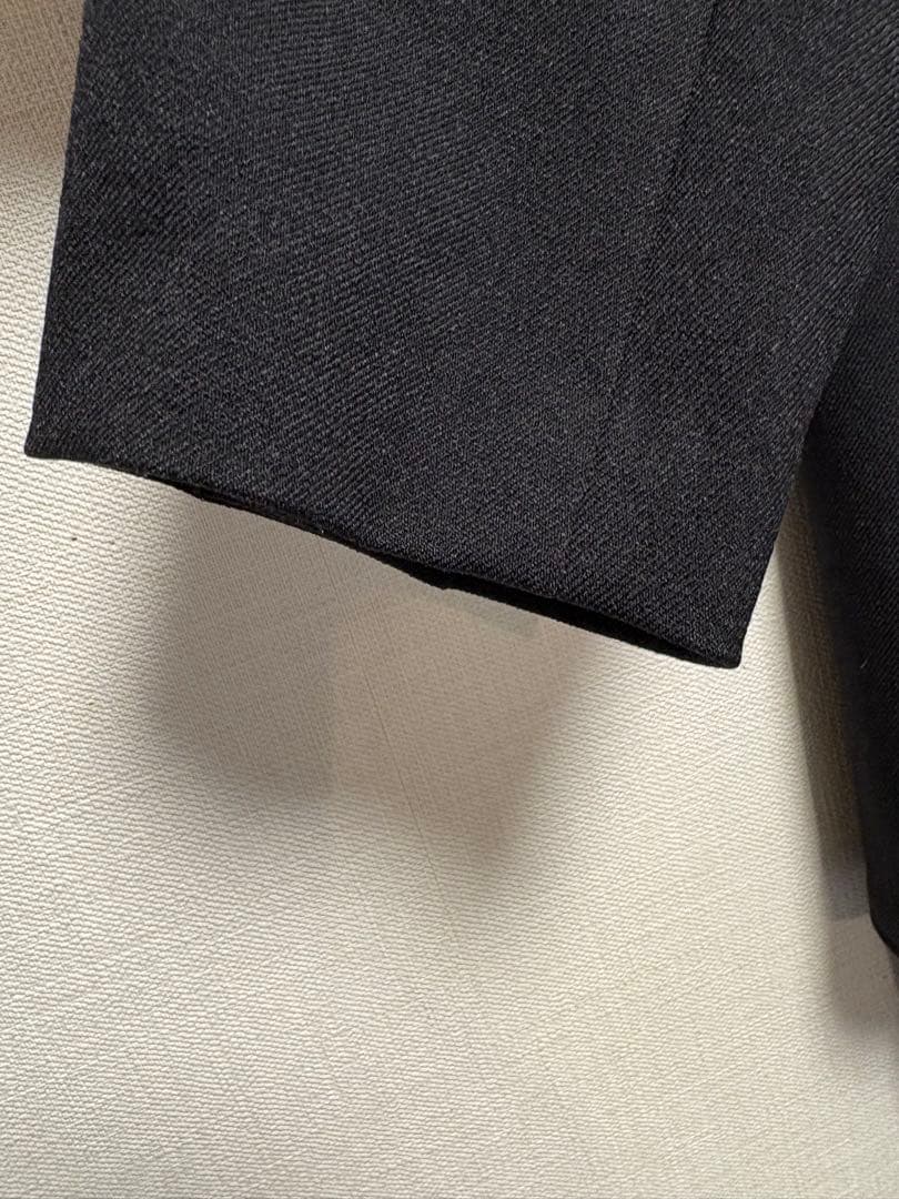 MEER. V NECK JUMP SUIT ブラック