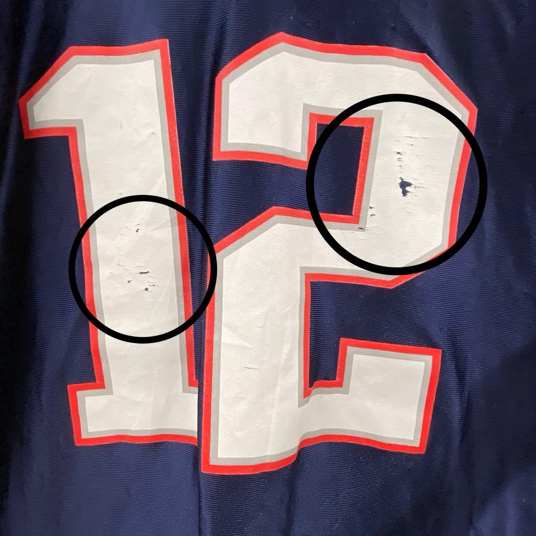 プレイヤーズ×NFL　ペイトリオッツ　紺　XL　トム・ブレイディ【4549】