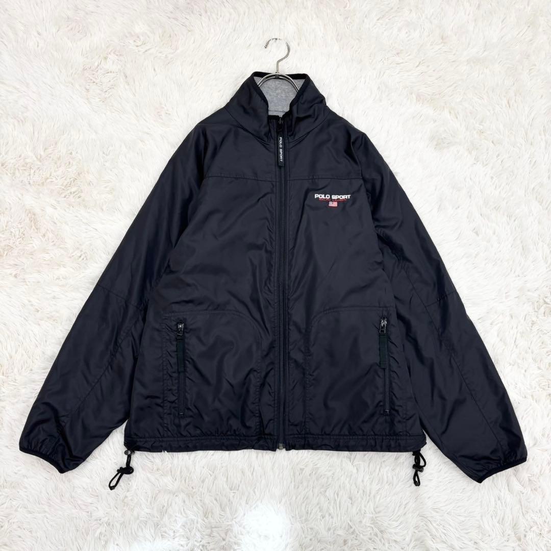 ポロスポーツ ラルフローレン ジャンパー リバーシブル フリース L 90's