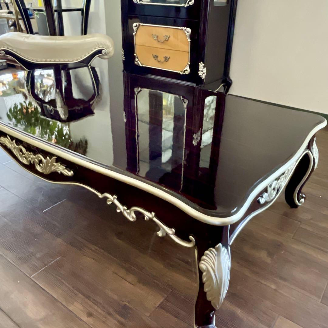 r152r121 ヨーロッパ アンティーク調のクラシックセンターテーブル