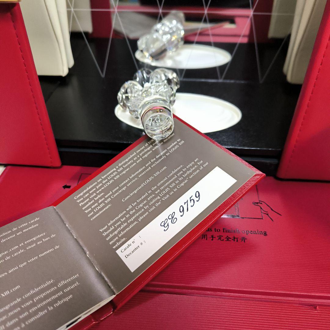 Yルイ13世 観音開き、専用箱、外箱、冊子、替え栓付きセット 全て一致