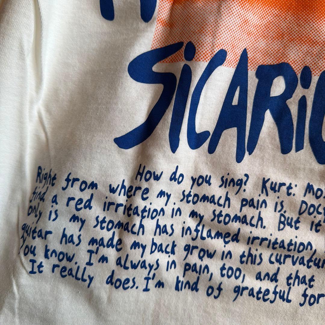 ニルヴァーナ カートコバーン ロンT　ブルースウェーバー