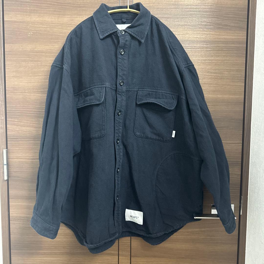 トップス WTAPS WCPO 01 LS COTTON NAVY M 02